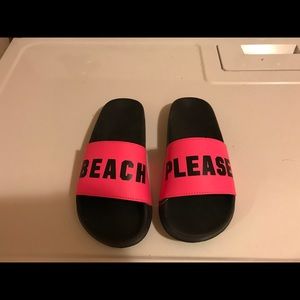 Victoria’s Secret Pink slide sandals